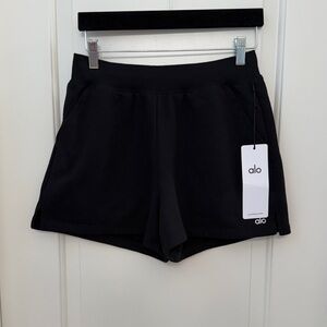ALO Yoga Women's Classic Black Athletic Shorts